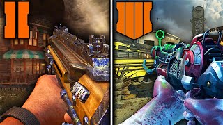 Beating The DLC 3 Maps Easter Eggs On EVERY Zombies Game [upl. by Hole]