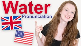 How to Pronounce quotWaterquot in British English and American English [upl. by Navada]