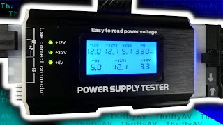 Find PC Problems with a Power Supply Tester [upl. by Sally]