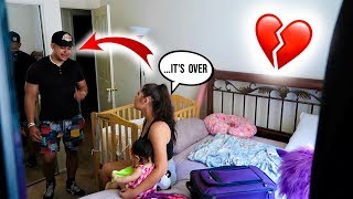 BREAK UP PRANK ON BOYFRIEND HE REALLY CRIES [upl. by Dyraj]