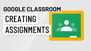 Google Classroom Creating Assignments [upl. by Zoeller]