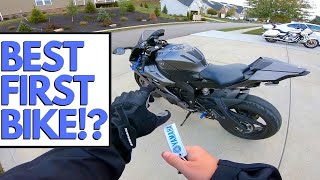 Should You Start on a 600cc Motorcycle  5 Pros and 5 Cons of Starting on a Supersport Motorcycle [upl. by Neeka750]