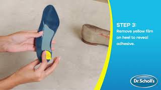 Dr Scholls  How To Use TriComfort® Insoles [upl. by Eiramnna]