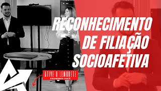 DIREITO DE FAMÍLIA Reconhecimento de filiação socioafetiva [upl. by Gonzales197]