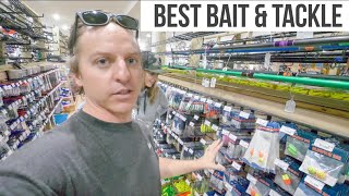 Saltwater Fishing Tackle Shop 101  Best Bait and Tackle For Beach Fishing [upl. by Meikah]