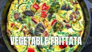 Mediterranean Vegetable Frittata  The Mediterranean Dish [upl. by Pliske]