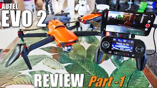 Autel Evo 2 Review  Part 1 In Depth  Unboxing Inspection Compare Setup Updating Pros amp Cons [upl. by Tena]