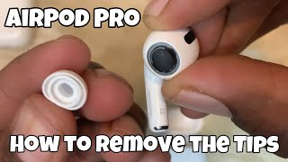 How to Safely Remove Apple AirPod Pro  Pro 2 Tips Change Take Off and Swap Sizes 2023 Update [upl. by Adaven]