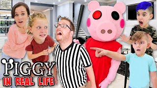 Roblox PIGGY Multiplayer In Real Life [upl. by Inig437]