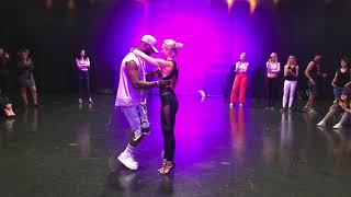 Curtis amp Carola Kizomba Musicality Demo at KZL 7 Luxembourg [upl. by Eema]