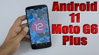 Install Android 12 on Moto G6 Plus LineageOS 191  How to Guide [upl. by Pouncey]