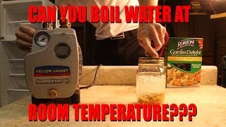 Can you Boil Water at Room Temperature [upl. by Iak]