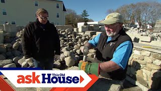 How to Cut and Shape Stones  Ask This Old House [upl. by Tamra710]