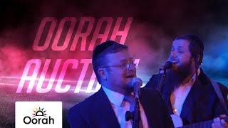 Baruch Levine amp Joey Newcomb at the Oorah Auction  Kumzitz amp Stories pt 1 [upl. by Plante]