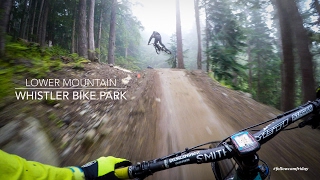 Mountain Biking the lower Whistler Bike Park [upl. by Otsenre419]