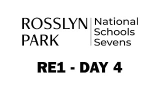 Rosslyn Park National School Sevens 2023  RE1 DAY 4 [upl. by Enois]