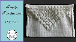 How to do basic hardanger embroidery part 2 [upl. by Lovmilla]