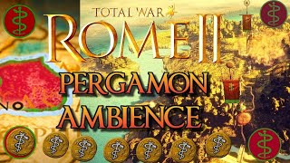 Total War ROME 2 Pergamon  Ambience  Soothing Sounds to Study in the Classical World  Relax [upl. by Eerpud]