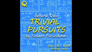 Trivial Pursuits  General Quiz  FINALS 2022 [upl. by Nidnerb]