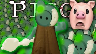 I BEAT ROBLOX PIGGY INFECTION WITH 100 PLAYERS [upl. by Felix]