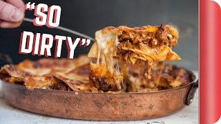 The Ultimate Cheat Day Lasagna  Sorted Food [upl. by Alleuol34]