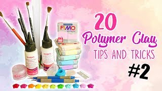 20 Polymer Clay Tips and Tricks for Beginners 2 [upl. by Assirem595]