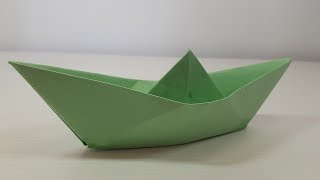 Como fazer um Barco de papel  Origami [upl. by Gyimah]