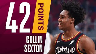 Collin Sexton Scores CareerHigh 42 PTS With 20 Straight PTS In OT amp 2OT To Lift Cavaliers [upl. by Eniamraj]