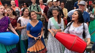 Hare Krishna kirtan by Kishori Yatra at Boston Ratha Yatra 2019 [upl. by Edik]