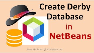 How to create Derby database in NetBeans IDE [upl. by Aihcsrop]