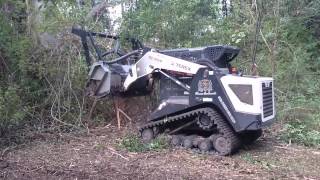 Fraser Earthworks  Terex Forestry Machine Mulching [upl. by Ablasor]