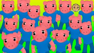 100 Player George PIGGY Distorted Memory Chapter Roblox Online Game [upl. by Kentiggerma802]