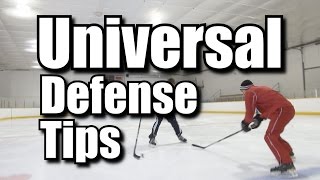 3 Universal Defensive Hockey Tips [upl. by Ramgad]