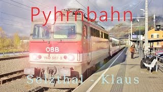 Führerstandsmitfahrt Pyhrnbahn Selzthal  Klaus HD  Cab Ride ÖBB 1142 [upl. by Haimaj]