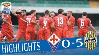 Verona  Fiorentina  05  Highlights  Giornata 3  Serie A TIM 201718 [upl. by Oilut854]