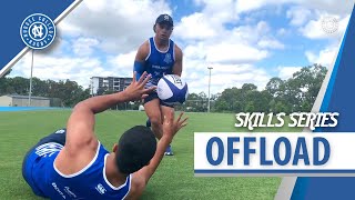 Nudgee Rugby Skills  Offload [upl. by Nirak677]