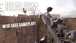 INSURGENCY SANDSTORM  M110 SASS DMR Gameplay  BRUTAL REALISMNO COMMENTARY4K [upl. by Sommers]