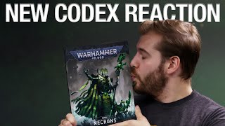 NEW 10th Edition Necron Codex Reaction [upl. by Rumilly]