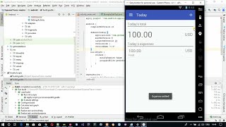 Expense Tracker Android App Source Code [upl. by Wurtz]