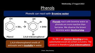 CIE Topic 32 Hydroxy Compounds REVISION [upl. by Asiled516]