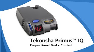 Tekonsha Primus IQ Brake Controller [upl. by Richie]