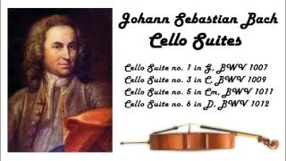 Johann Sebastian Bach  Cello suites in 432 Hz great for reading or studying [upl. by Orling]