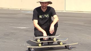 THE DIFFERENT TYPES OF SKATEBOARDS EXPLAINED [upl. by Nolyaj997]