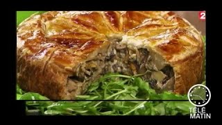 Gourmand  Tourte aux champignons [upl. by Akirderf]