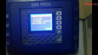 SBB PRO2 DemoIMMORemote ControlsPincode Service List [upl. by Kenrick110]