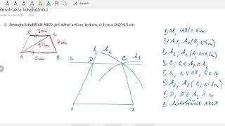 7ročník Konstrukce lichoběžníků 1 [upl. by Mellins]