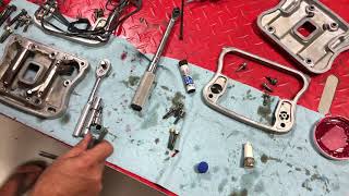 How To Install The Rocker Box Assembly On A Harley Davidson Sportster [upl. by Myk]