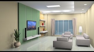 Interior design tutorial using Google Sketchup [upl. by Arman367]