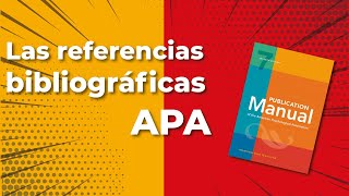 Las referencias bibliográficas APA [upl. by Lorant]