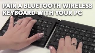 How to connect a Bluetooth Keyboard to PC [upl. by Gordy]